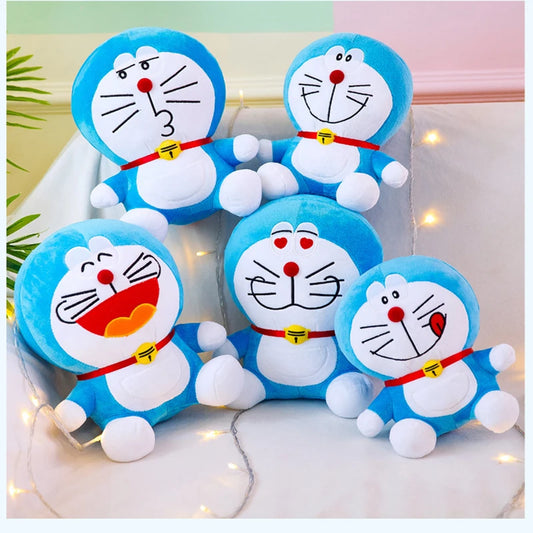 Kawaii Doraemon Plush Toy | Soft Anime Stuffed Animal Doll | Perfect Birthday Gift for Girlfriend & Kids