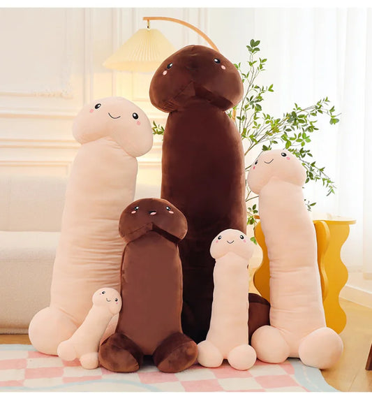 Realistic Penis Simulation Plush Toy – Funny Stuffed Hug Pillow for Girlfriend | Sexy Novelty Gift